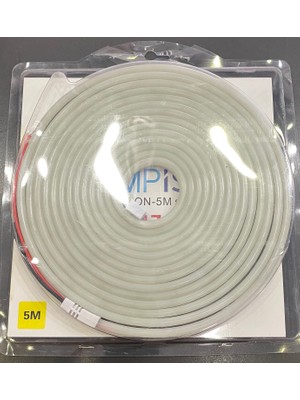 Lampist 12V 5mt Neon LED IP65 6500K