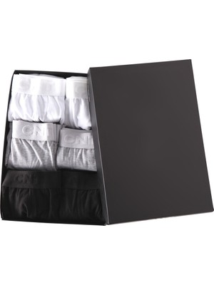 Cnt Erkek Boxer Likralı 6'lı Premium Paket