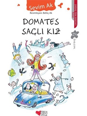 Can Çocuk Yayınları Domates Saçlı Kız - Sevim Ak Masal &