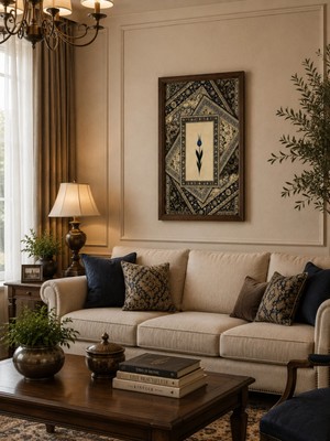 Çmr Home Design Tek Parça Ahşap Çerçeveli Tablo