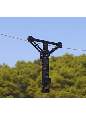 3D Baskı Zamanı Aksiyon Kamera ve Gimbal Için Ip Hattı Kaydırıcı (Cable Cam) - 3D Yazıcı Üretimi Sinematik Çekim Ekipmanı