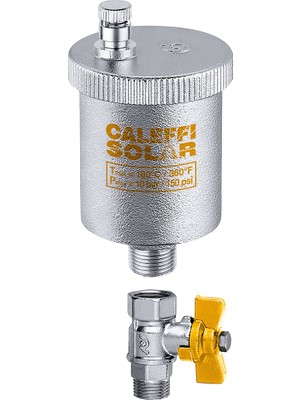 Caleffi 250041 Solar Termal Sistem Için Otomatik Hava Tahliyesi.