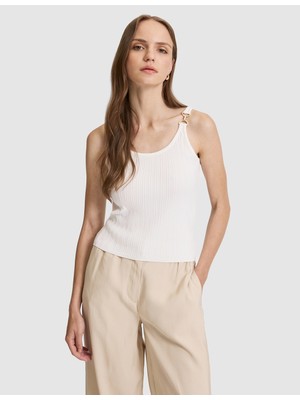 Pierre Cardin Kadın Ekru Ex. Slim Fit Kazak 50322028-VR019