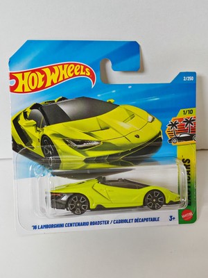 Hot Wheels Exotıcars Serisi - '16 Lamborghını Centenarıo Roadster / Cabrıolet Decapotable Model Araba