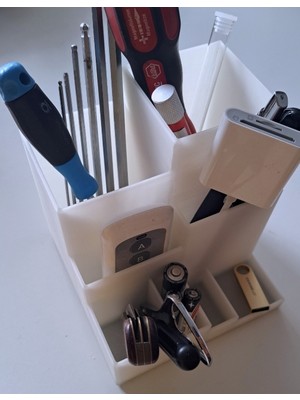 3D Baskı Zamanı Profesyonel Masaüstü Düzenleyici - 3D Baskı Tool Holder - El Aletleri ve Ofis Gereçleri Organizeri - Teknik Elemanlara Özel Hediye