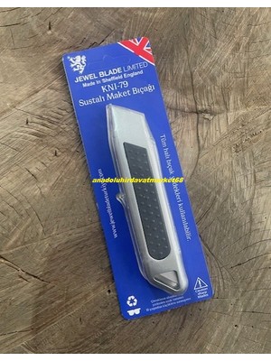 Jewel Blade Döküm Maket Bıçagı Metal Halı Kesme Maket Bıçağı Bi Metal KNI79