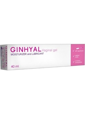 Orthogen Ginhyal 40 ml Vajinal Jel Doğal İçeriklere Sahip, Paraben İçermez ve Günlük Kullanıma Uygun
