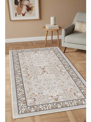 West Home Makinede Yıkanabilir Kaymaz Taban Leke Tutmaz Salon Halısı Mutfak Halısı ve Kesme Yolluk