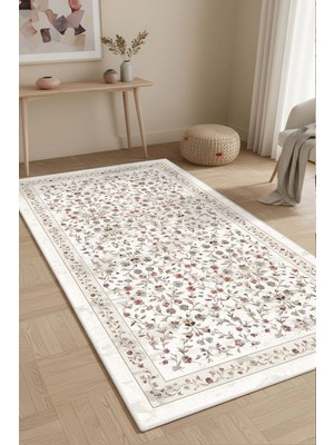 West Home Makinede Yıkanabilir Kaymaz Taban Leke Tutmaz Salon Halısı Mutfak Halısı ve Kesme Yolluk