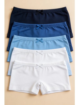 Katia & Bony 5'li Paket Basic Kız Çocuk Boxer Çok Renkli
