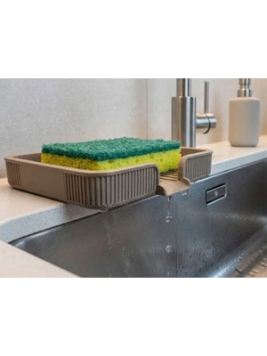 3D Baskı Zamanı Lavabo Sünger Organizer | Musluk Üstü Süngerlik