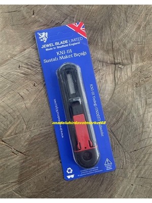 Jewel Blade Döküm Maket Bıçagı Metal Halı Kesme Maket Bıçağı Bi Metal KNI111