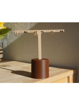 3D Baskı Zamanı Küpe Standı – 3D Baskı Takı Organizer (Modern Küpe Askılığı)