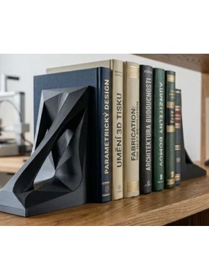 3D Baskı Zamanı Modern Kitap Tutucu | Dekoratif Kitap Desteği