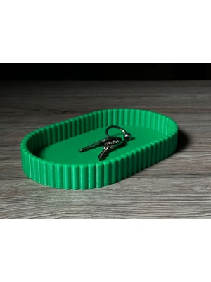 3D Baskı Zamanı 3D Baskı Anahtarlık & Aksesuar Tepsisi | Giriş Masası Düzenleyici