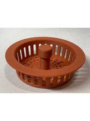 3D Baskı Zamanı 72 mm Lavabo Gider Süzgeci | 3D Baskı Tıkanma Önleyici Filtre Aparatı