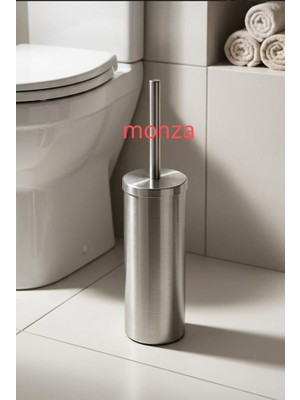 Primanova Monza Cigo Çelik Tuvalet Fırçası - Mat Metal