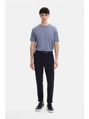 Back And Bond REGULAR FIT DIAGONEL JAKARLI ÖRME PANTOLON