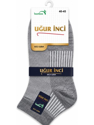 Uğur İnci Uğur Inci Bambu Çorap Unisex Nefes Alabilen Terletmez Antibakteriyel Yumuşak Günlük Çorap 6'lı Paket