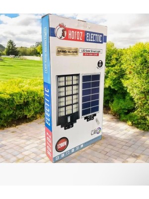  grand/xl-1200 güneş enerjili solar led sokak lambası 074-009-1200 pır sensörlü