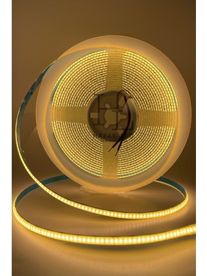 Hazar Led 5 Volt 5mm 400 Ledli Ince Esnek Cob Şerit LED Gün Işığı 3000-3200K IP20 5 Metre