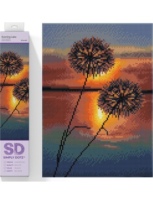 Elegantshop Diamond Dotz 5d Yapışan Boncuk Mozaik Tablo 25*35 cm SD4.405