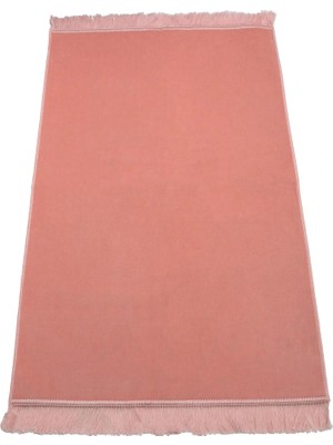 Hayrat Neşriyat Kadife Velur Seccade Düz Renk (70X110 Cm. Pembe)