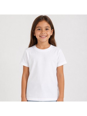 H&c %100 Pamuk Bebek Çocuk Bisiklet Yakalı Kısa Kollu Relax Kız Erkek Çocuk T-Shirt Çok Renkli