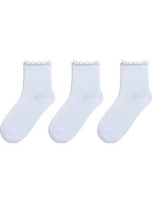 QUALITY WALKING Monochrome Series Soket Çorap 3'lü Set