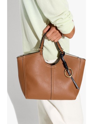 Parfois Kadın M Harfi Dikişli ve Askılı Shopper Çanta