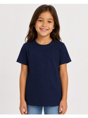 H&c %100 Pamuk Bebek Çocuk Bisiklet Yakalı Kısa Kollu Relax Kız Erkek Çocuk T-Shirt Çok Renkli