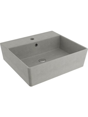 Bocchi Mılano Lavabo 50 cm Mat Beton