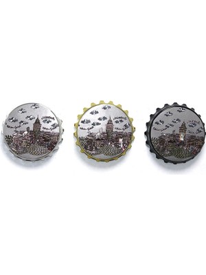 Nevamel Istanbul Temalı Magnet Model 11