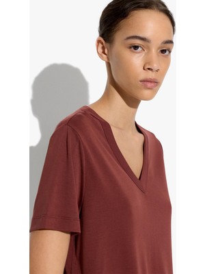 Parfois Kadın V Yaka T-Shirt