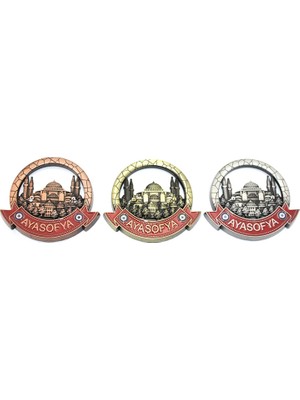 Nevamel Istanbul Temalı Metal Magnet Model 4