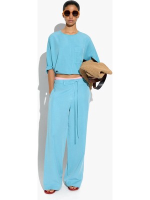 Parfois Kadın Cepli Bluz %100 Lyocell
