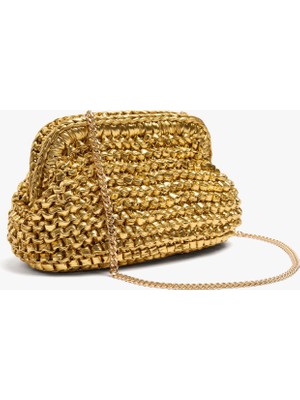 Parfois Kadın Metalik Party Clutch Çanta