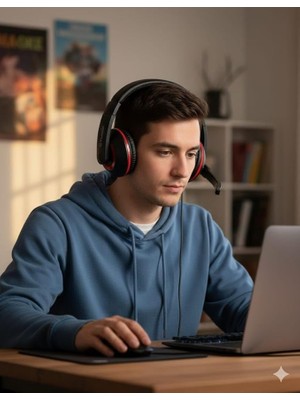 X8 Süper Bass Streo Oyun Oyuncu Kulaklığı Bilgisayar Notebook Laptop Tablet Cep Telefonu Full Uy