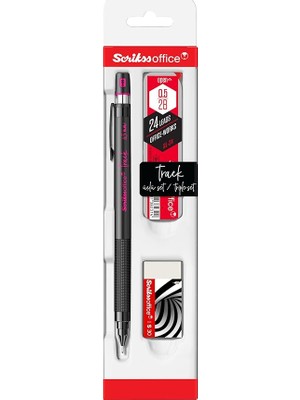 Office Track 3'lü Set 0. 5 mm Pembe