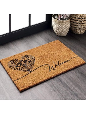 Paspas Welcome Desenli Kapı Önü Paspası 40 x 60 cm DCV-PAS-1119-1Q