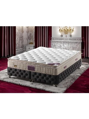 Istanbul Luxuria Pedli Ultra Ortopedik Yaylı Yatak Beyaz 90 x 200