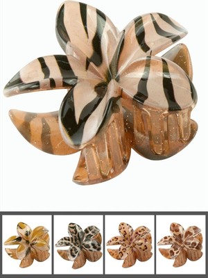 Eco Lounge Leopar Desenli Lotus Mandal Toka 8 cm