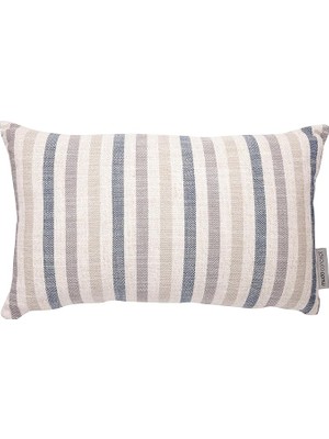 Concept Alba Striped Kırlent Lacivert 30X50