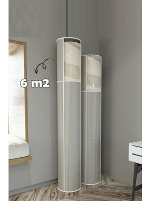 Lı Paket Hava Geçiren Özellikli Pvc Pencereli Halı Kılıfı Hurcu (6 M2)