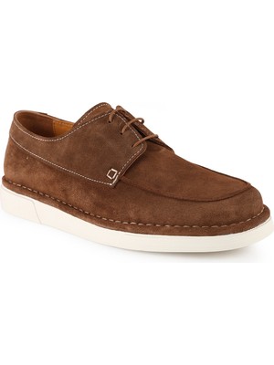 Libero L6042 Hakiki Süet Erkek Günlük Ayakkabı - Hafif Eva Tabanlı Casual Derby Model