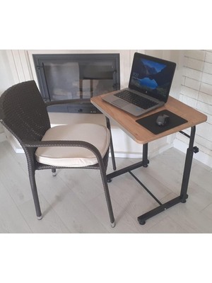 Koltuk Sehpası Notebook Laptop Bilgisayar Çalışma Masası Yükseklik Ayarlı Akrobat Masa Yatak