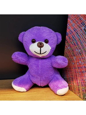 Eco Lounge Mor Peluş Oyuncak Ayıcık