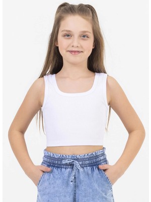 Dmb Kids Kız Çocuk Crop Tişört DMB-0161