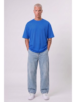 Respire Erkek Basic Oversize T-Shirt Saks