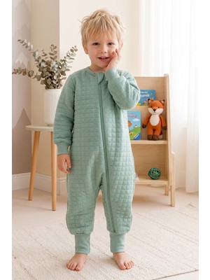 Babymod Mevsimlik Kapitone  1.5 Tog Çocuk Uyku Tulumu Uyku Gurusu  %100 Pamuk Kumaş